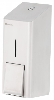 MERIDA DOZOWNIK MYDŁA W PIANIE STELLA R10 STAL MAT Szerokość produktu 10.7 cm
