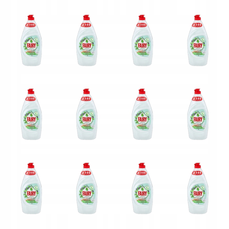 Fairy tekutý prostředek na mytí nádobí Teatree &amp; Mint 900 ml X12