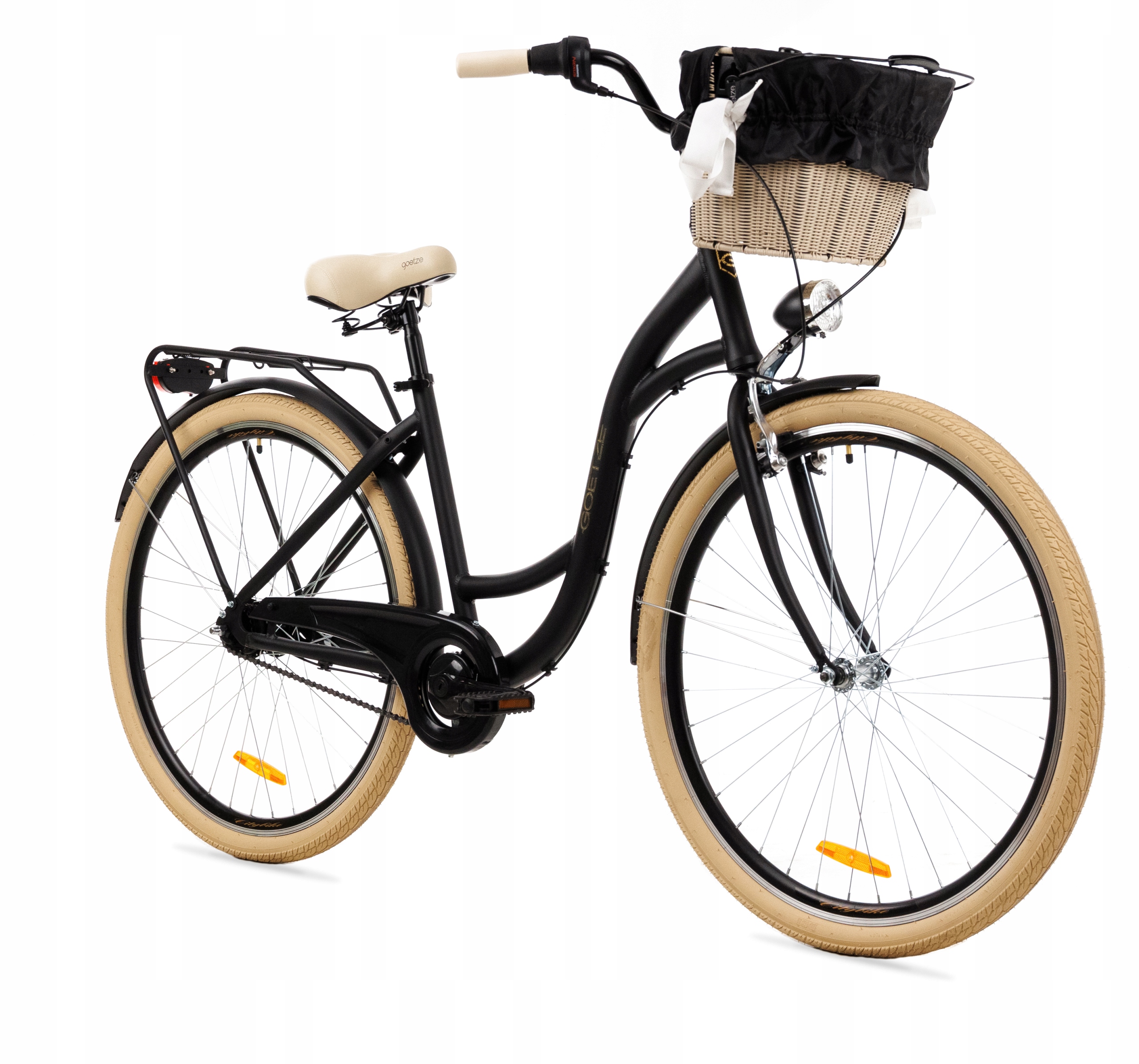Rower miejski Goetze 28 Alu Nexus 7s+kosz Lekka Damka