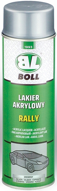 

Boll Lakier Akrylowy Rally Srebrny Spray 500ml