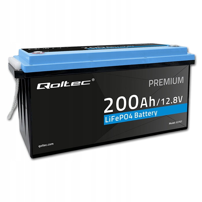 Akumulátor LiFePO4 12.8V 200Ah 2560Wh Bms pre fotovoltaiku a zásobník energie