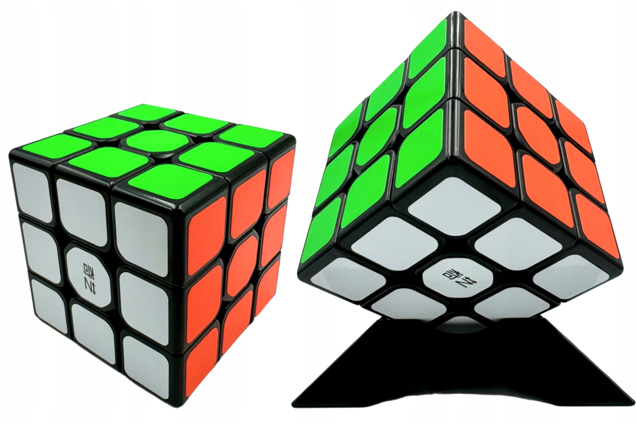 ORYGINALNA KOSTKA 3x3 SZYBKA PROFESJONALNA + PODSTAWKA Marka inna