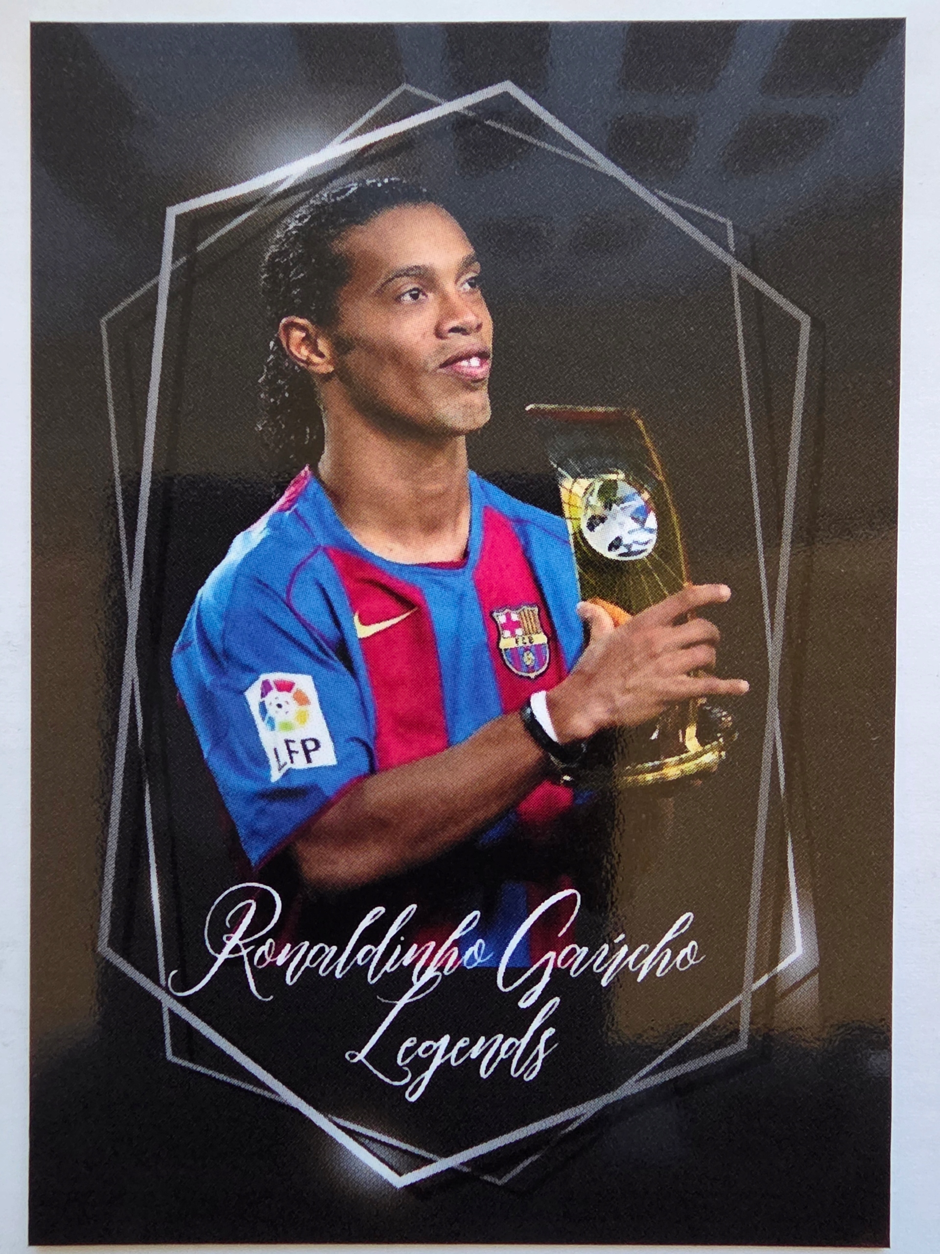 2025 Karta Legends Ronaldinho Fc Barcelona Limited Edition /BC20
