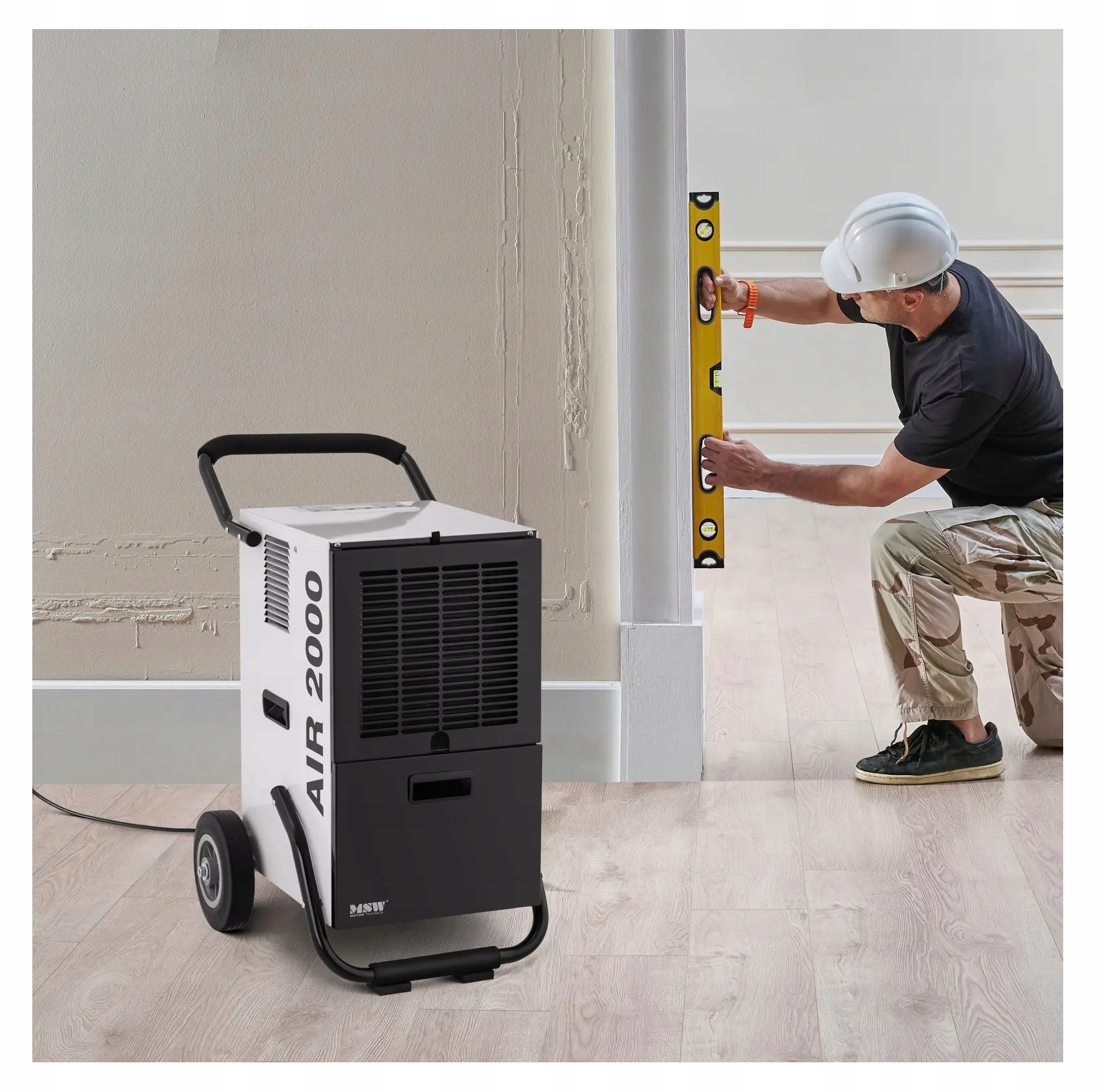 Osuszacz powietrza przemysłowy 50l/24h 840W MSW MSW-DEH2000C 10061049