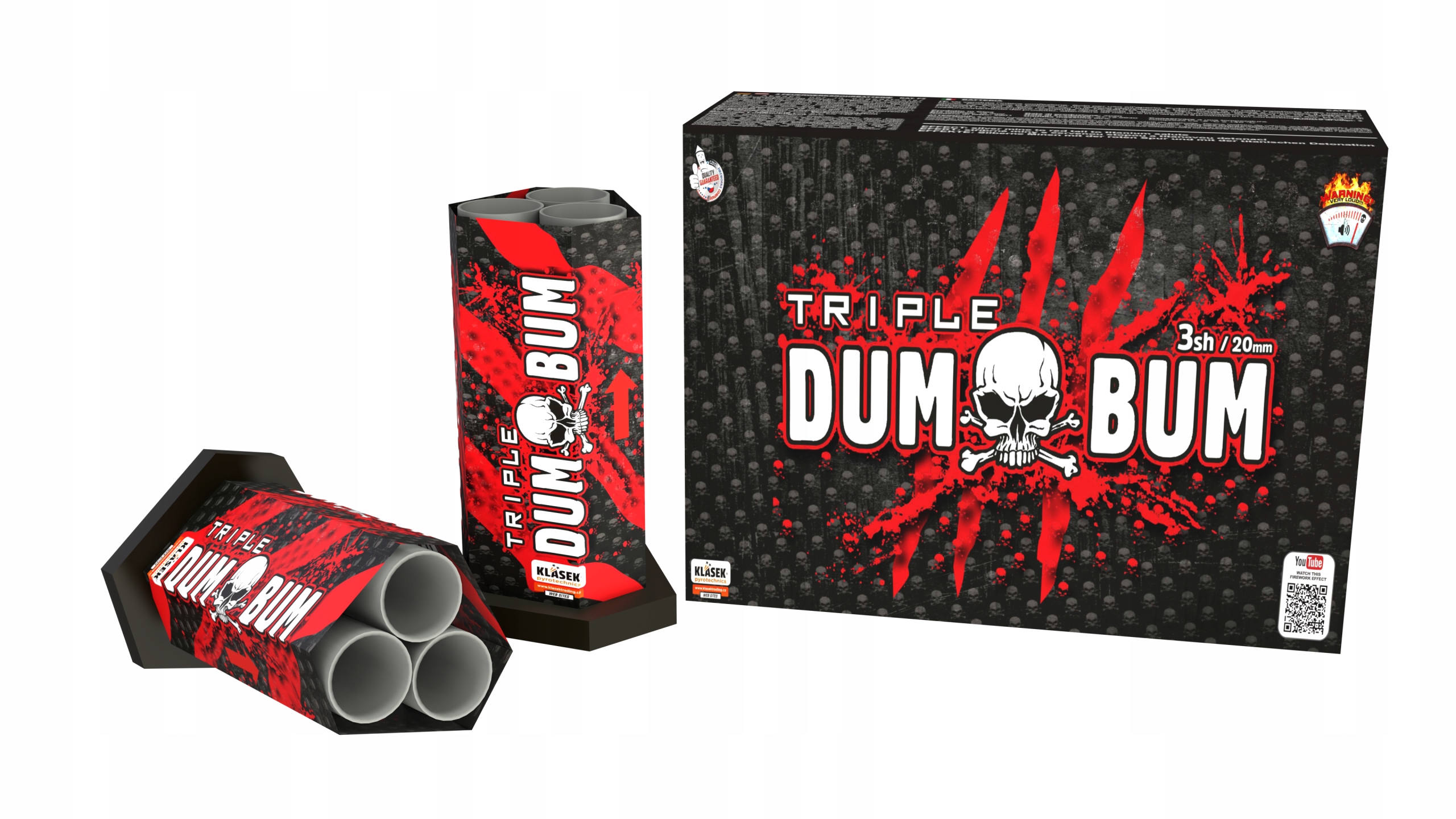

Dum Bum Triple Shot C320D Klasek 5szt