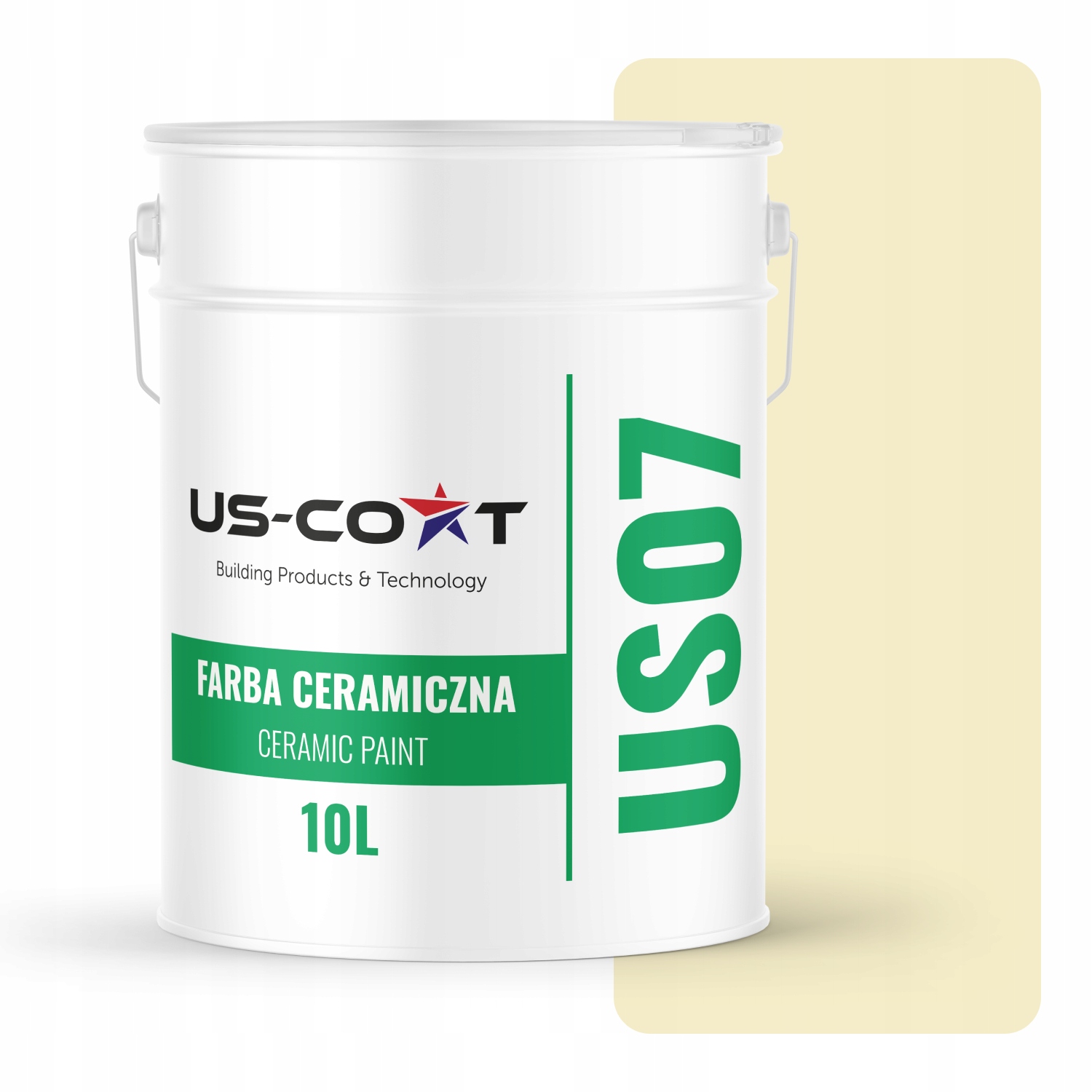 Barva Bledě Žlutá H6883 10L Hluboká Matná Na Stěny Stropů