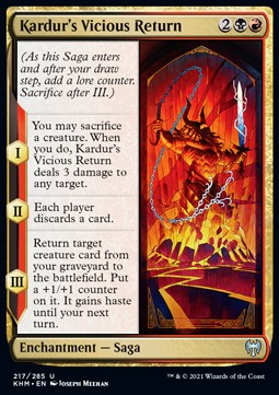 MtG: Kardur's Vicious Return (KHM)