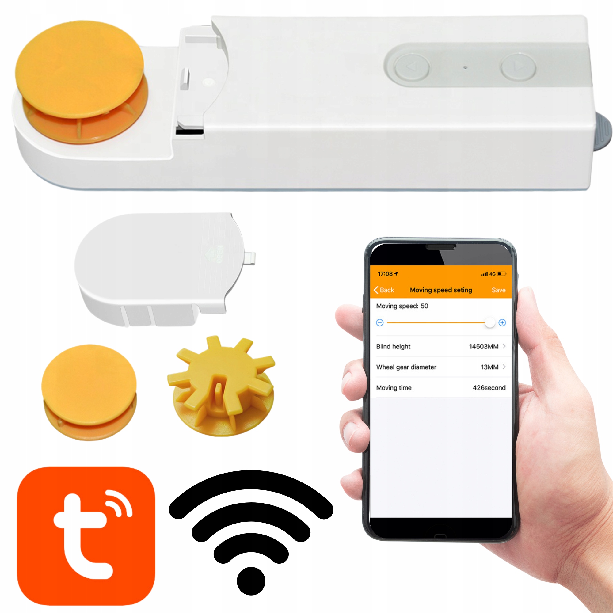 Solárny Pohon Pre Žalúzie A Vnútorné Rolety Tuya Motor Navíjač Navijak