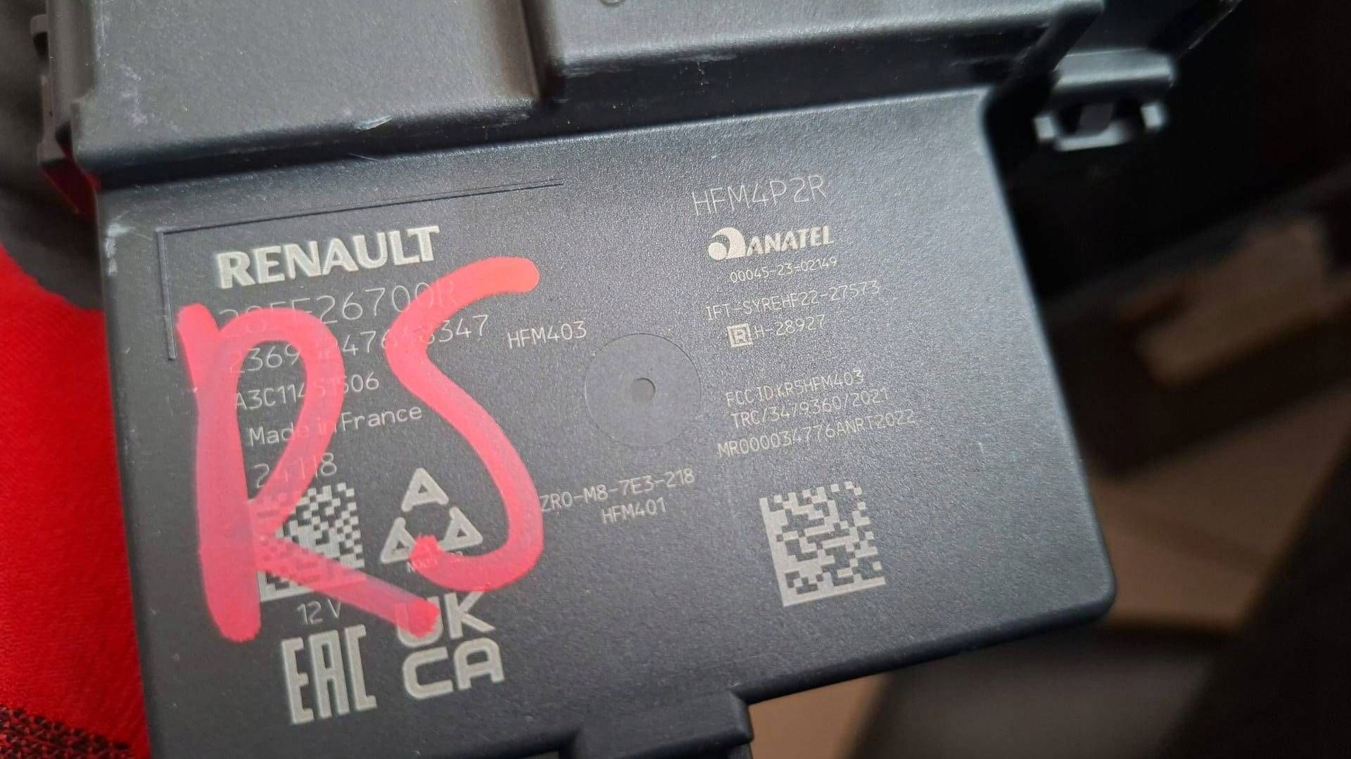 modulo Centralina Renault 5 E-Tech 285E26700R