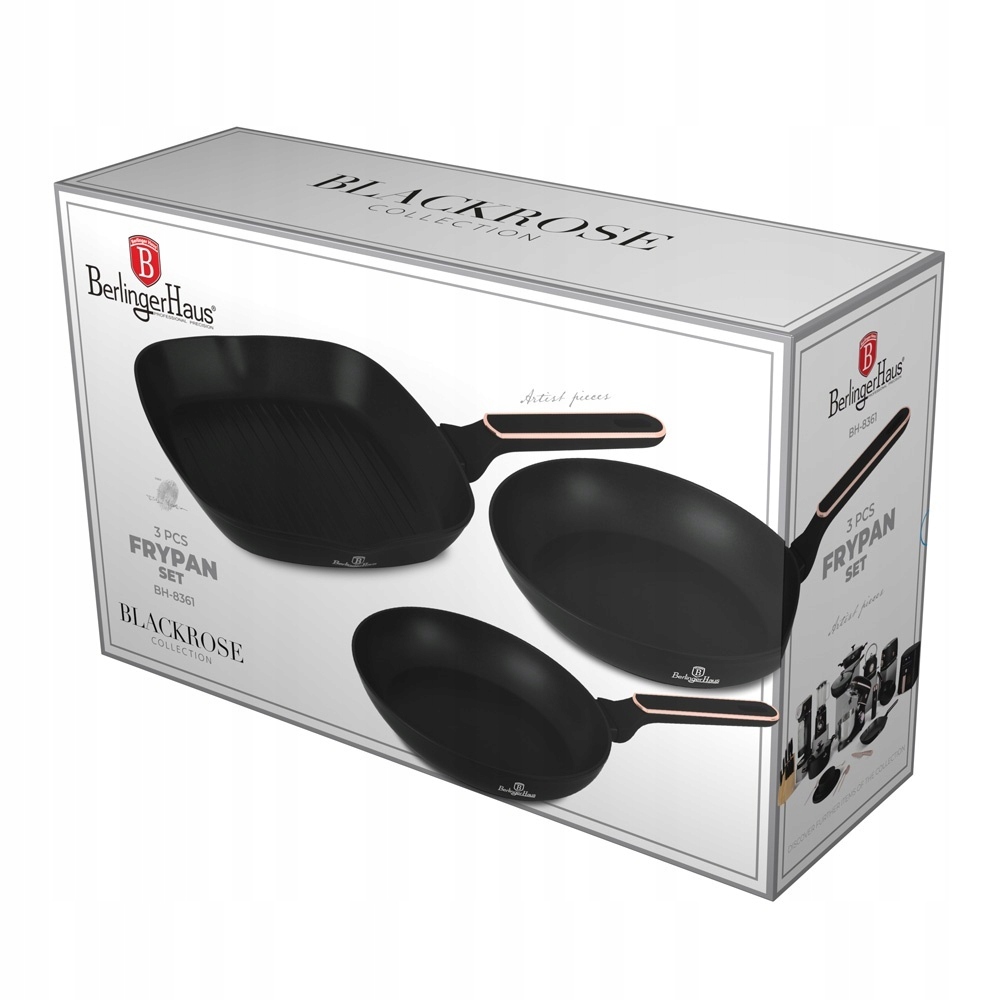 Berlingerhaus BH-8361 3 ks Black Rose Collection