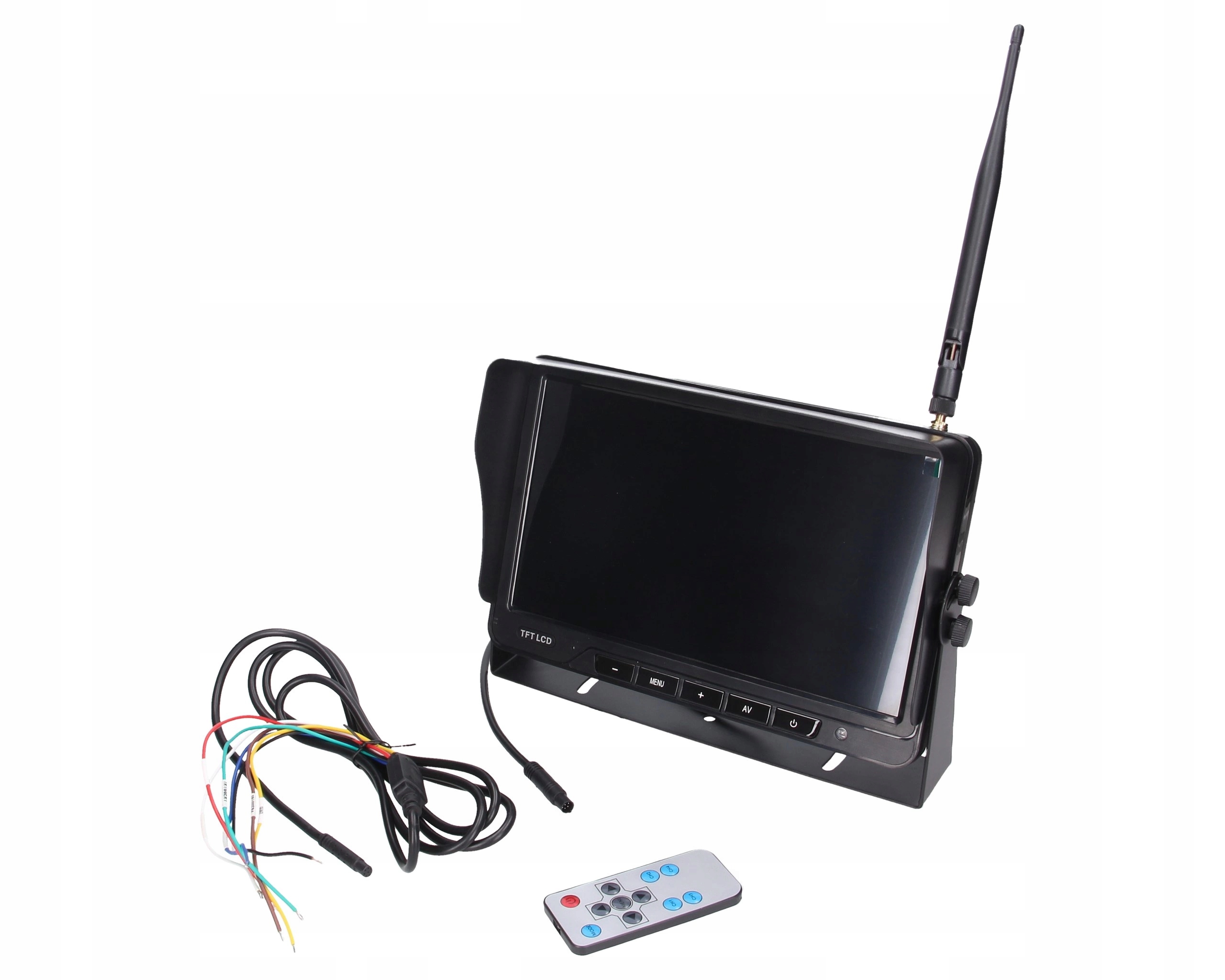 bezdrátový monitor Ahd 10 palců pro couvání, 4 kamery