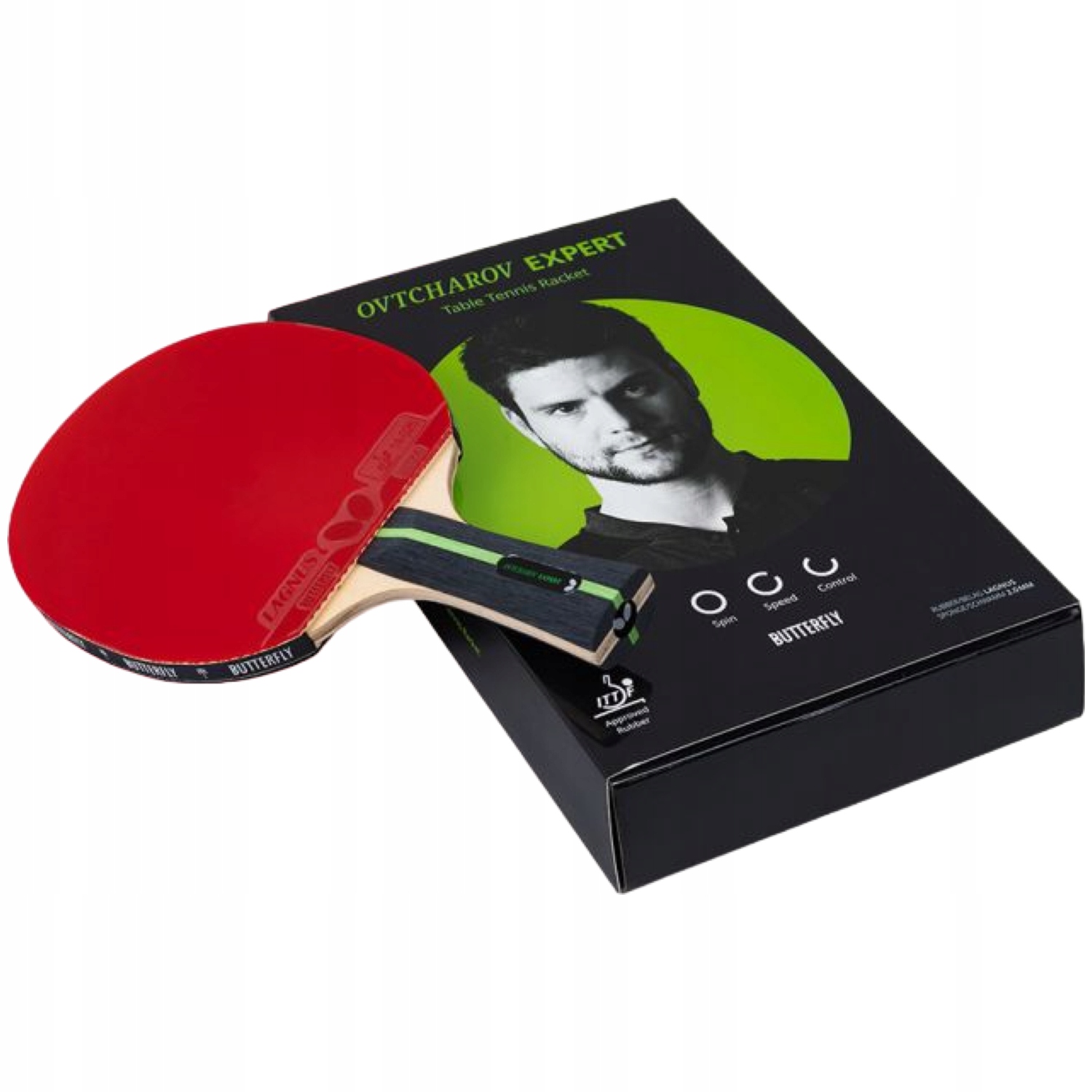 Pálka Na Stolní Tenis Butterfly Paletka Ping Pong Ovtcharov Expert