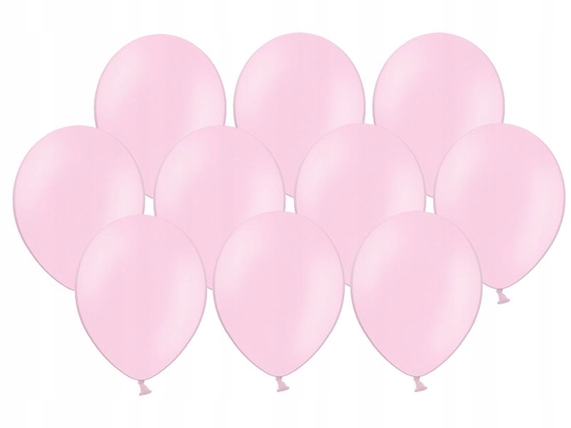 

Balony Jasny Róż Pastel 30cm 10szt