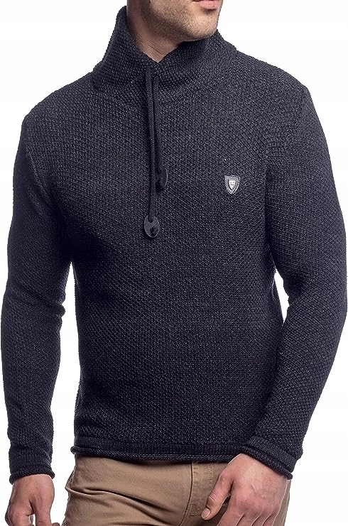 Pánský Svetr S Vysokým Límcem, Stínovaný, Ombre S