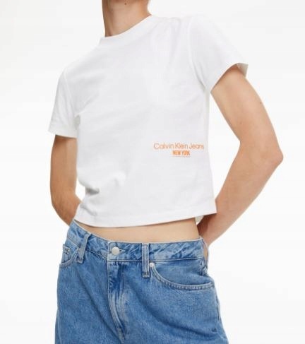 Calvin Klein Jeans Tričko Tričko Ny Logo Baby J20J221047 Yaf R XL