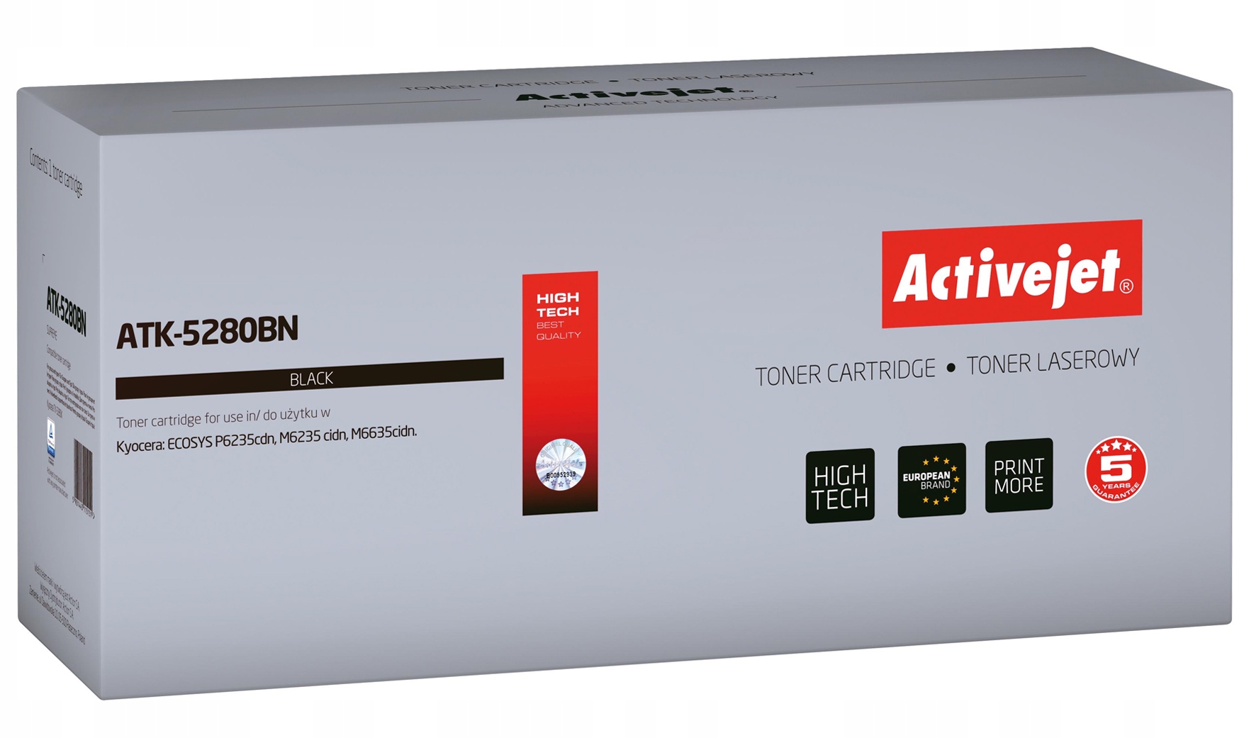 

Toner Activejet Do Kyocera TK-5280BK M6235 P6235