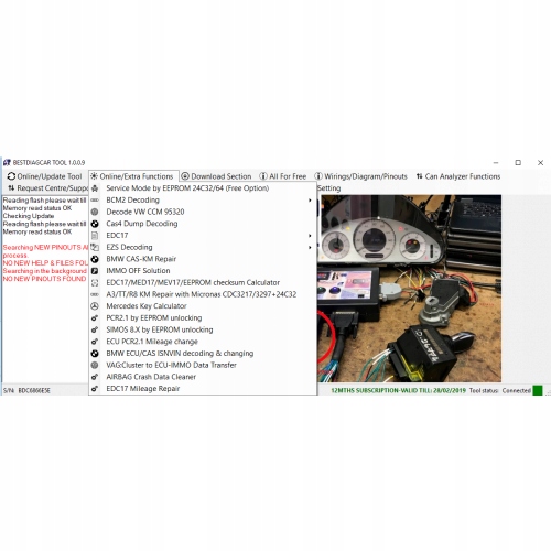 12měsíční předplatné Software BestDiagCar