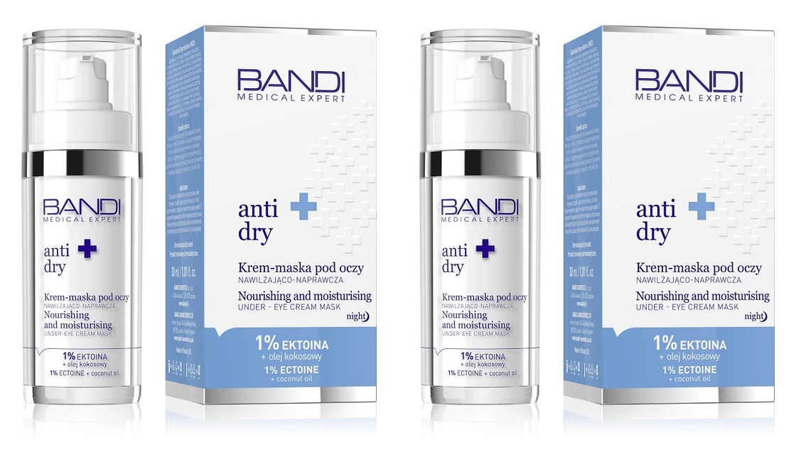 2x Bandi Krém-maska pod oči hydratační a opravující 30 ml