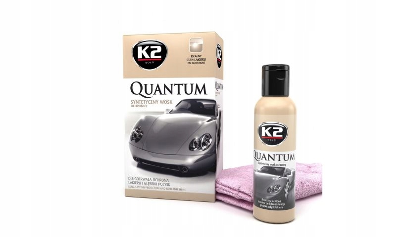 K2 QUANTUM WOSK SYNTETYCZNY + MIKROFIBRA