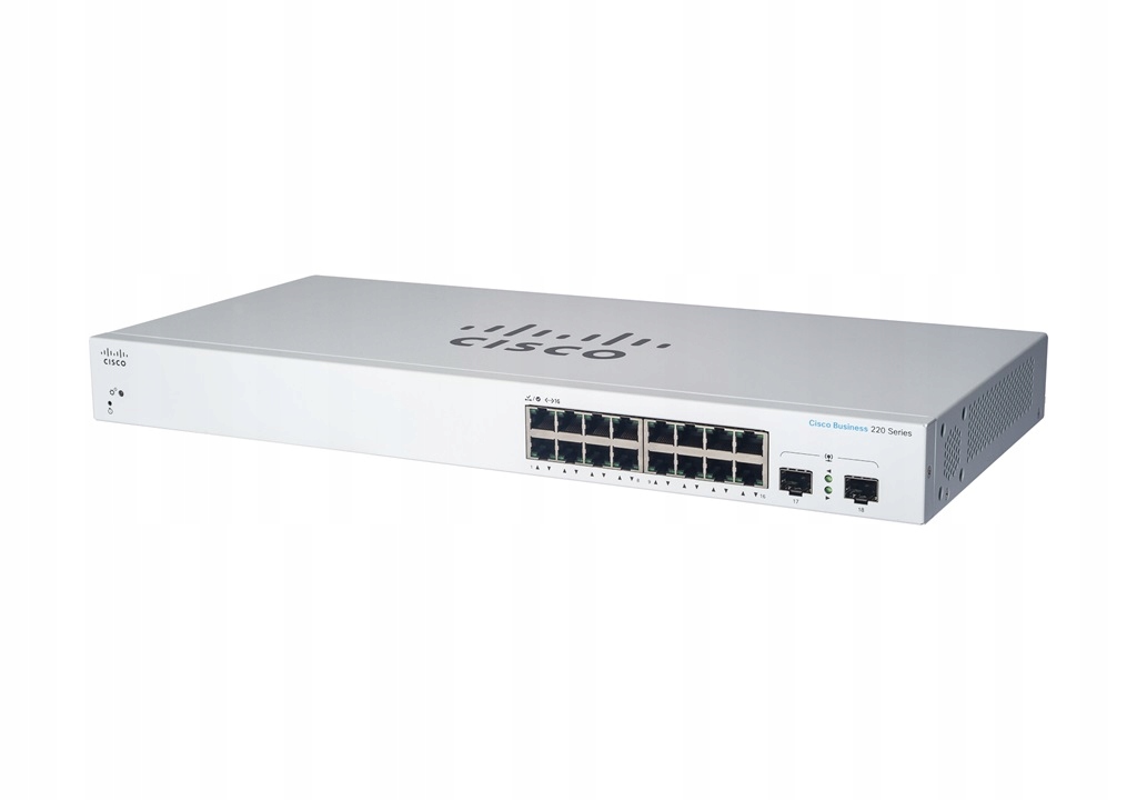 Prepínač Cisco CBS220-16T-2G-EU