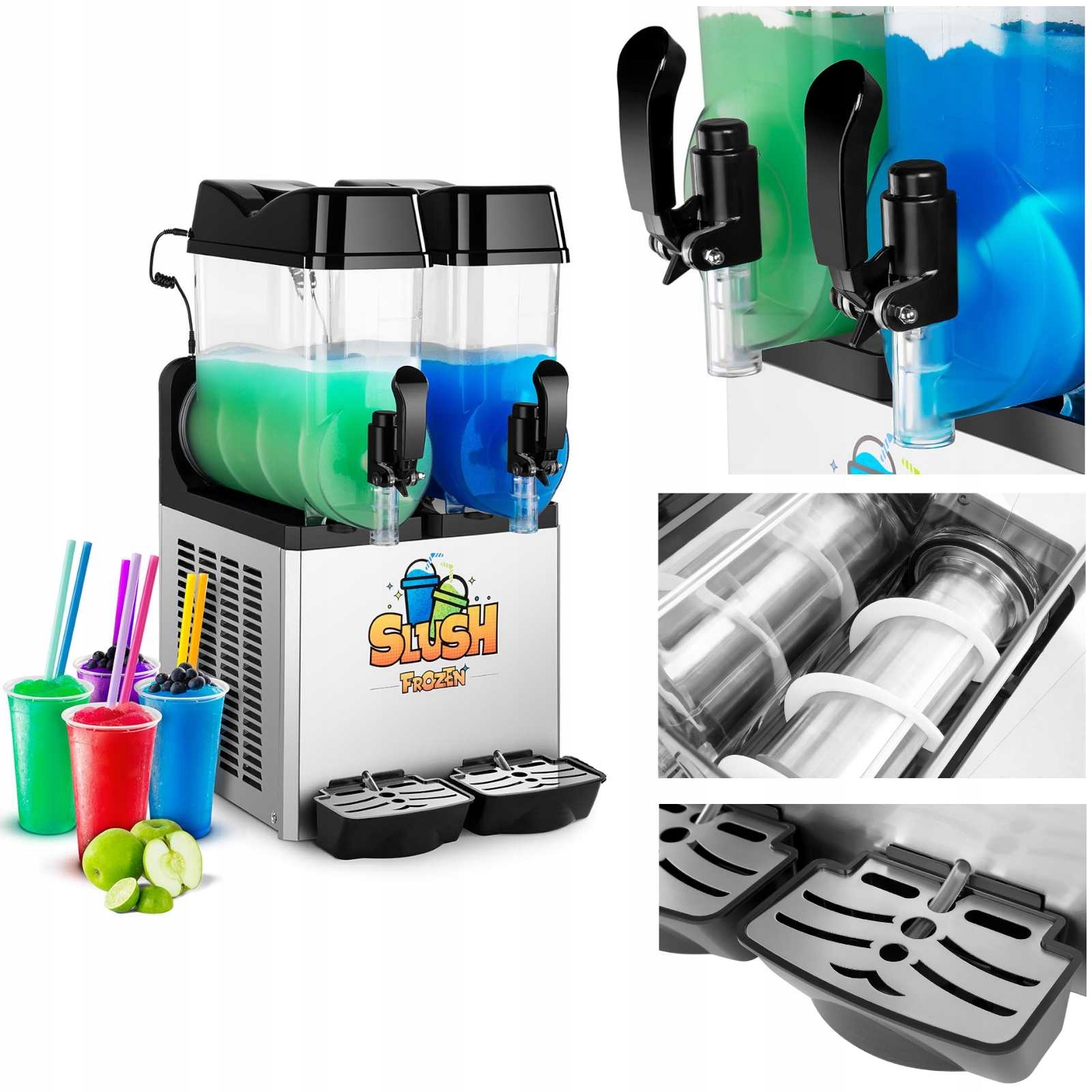 Granitor dávkovač nápojů slush granit dvojitý 2x 12L