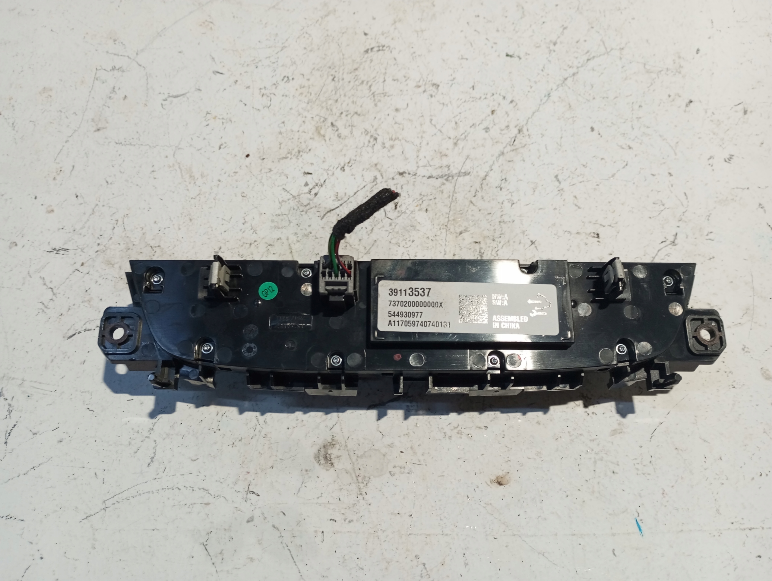 COMANDI CLIMA KLIMATRONIK OPEL INSIGNIA B 39113537