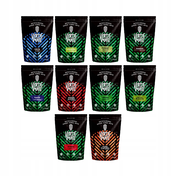 Sada Yerba Verde Mate Green 10 x 0,5 kg nejlepší