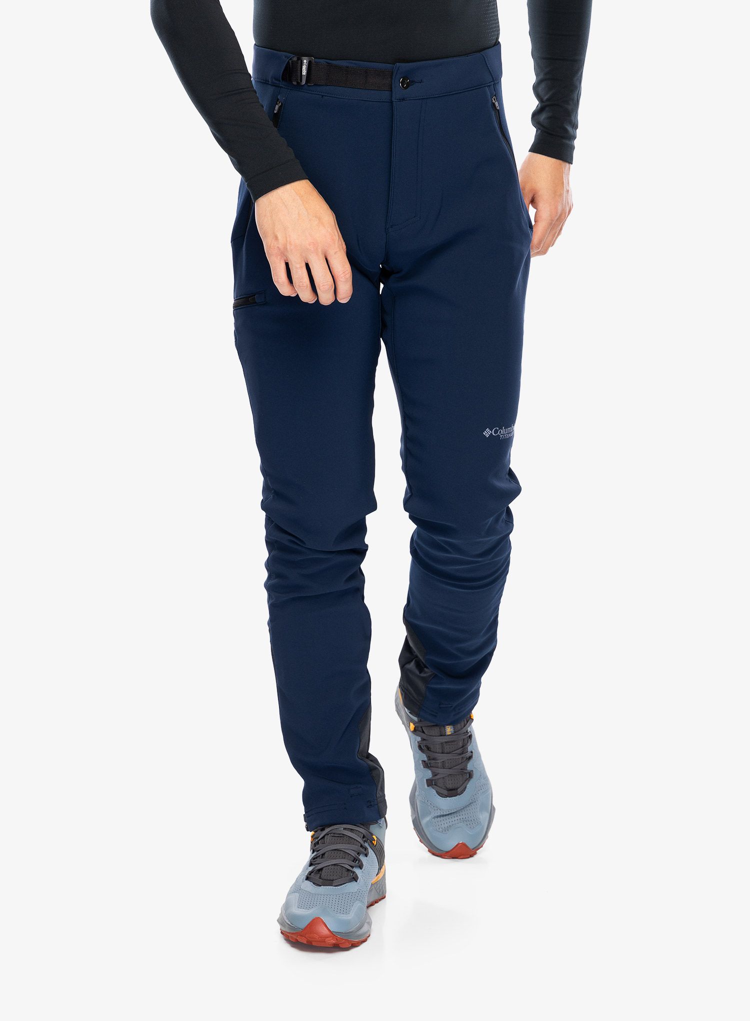 Spodnie softshell Columbia Vast Canyon Omni-Heat Infinity Softsh navy 32