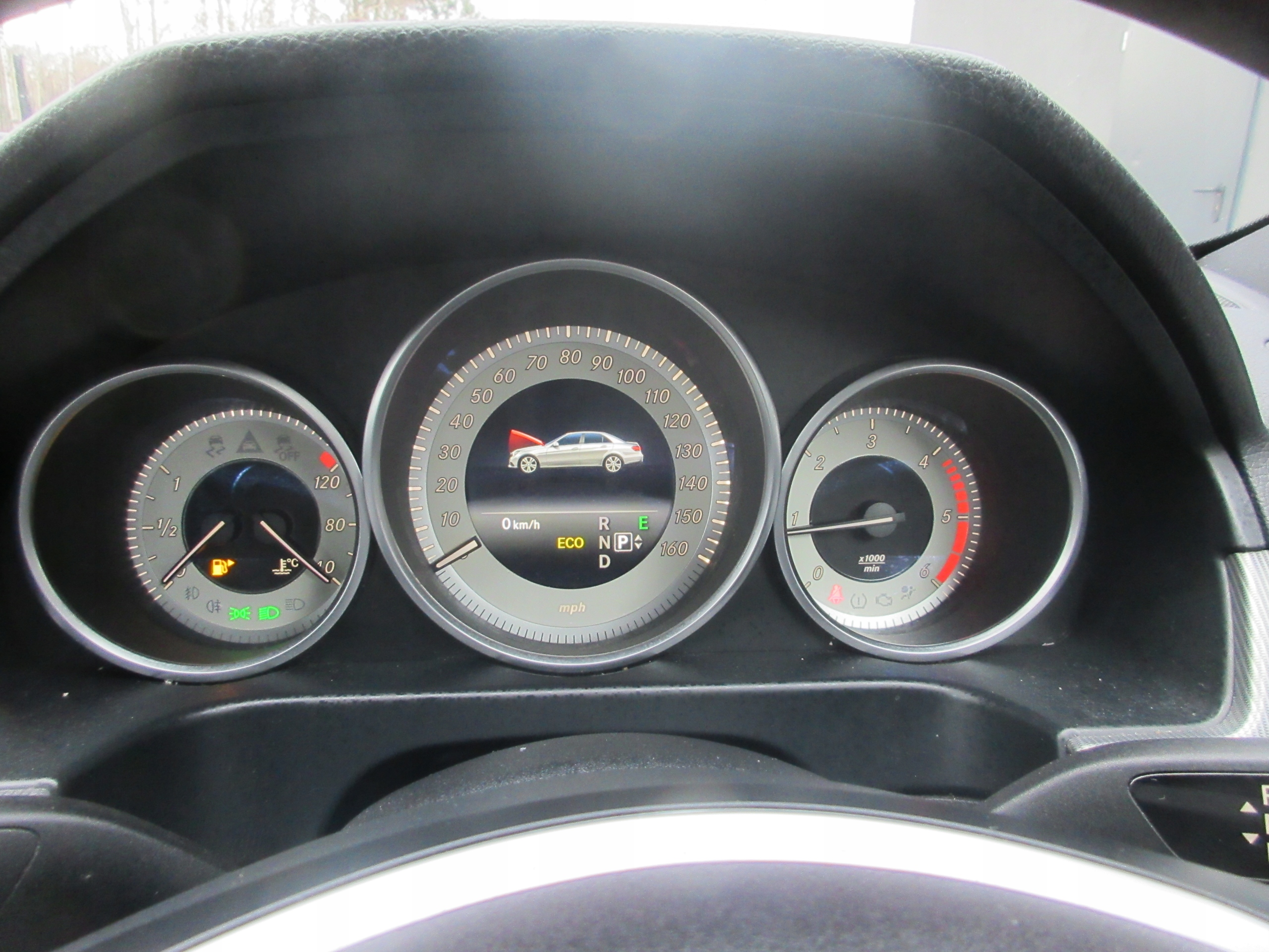 Счетчик часов 2.2 CDI UK MERCEDES W212 LIFT 12-16