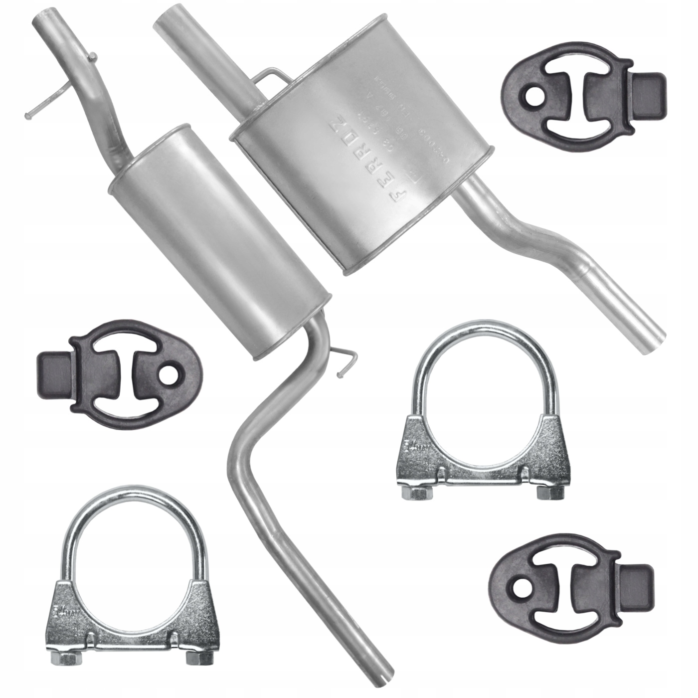 Tłumik zestaw Ford Focus 1 I MK1 98-05 1.6 Sedan