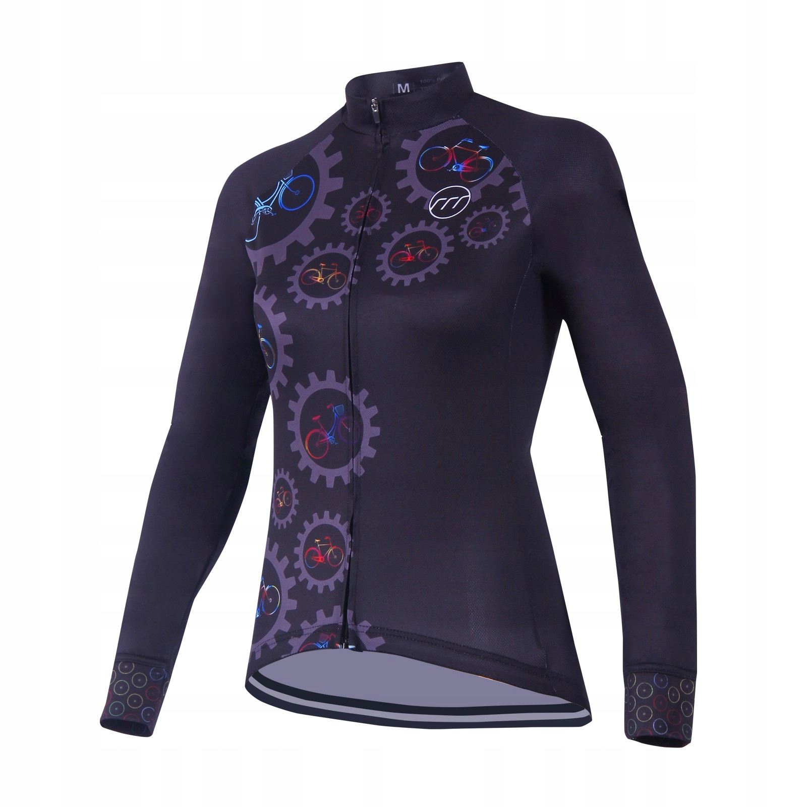 Madani: koszulka rowerowa damska CLOCK, r. XXL