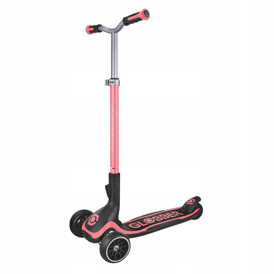 Hulajnoga trójkołowa szerokie koła ABEC9 składana do 100kg stabilna Globber