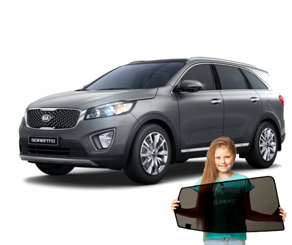 Záclony na magnetech Kia Sorento 3 2014-2020