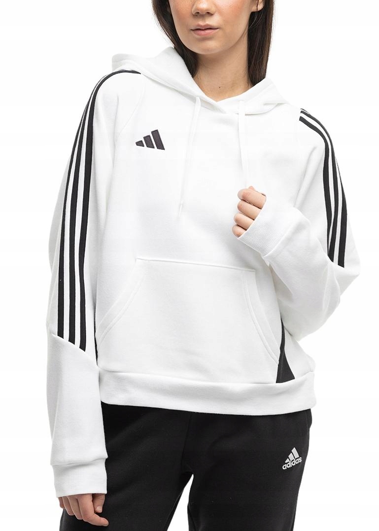 Mikina adidas Tiro 24 s kapucí Bavlněná sportovní mikina s kapucí vel XXL