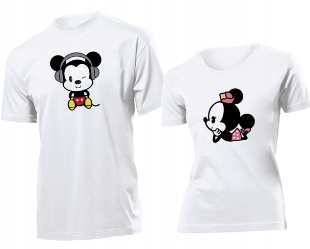 

Koszulki dla par Zakochane Myszki XL