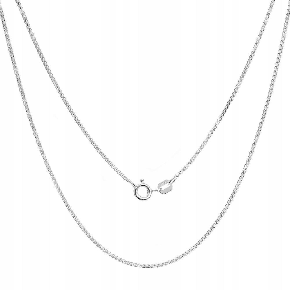 

Srebrny łańcuszek lisi ogon 45 cm pr925