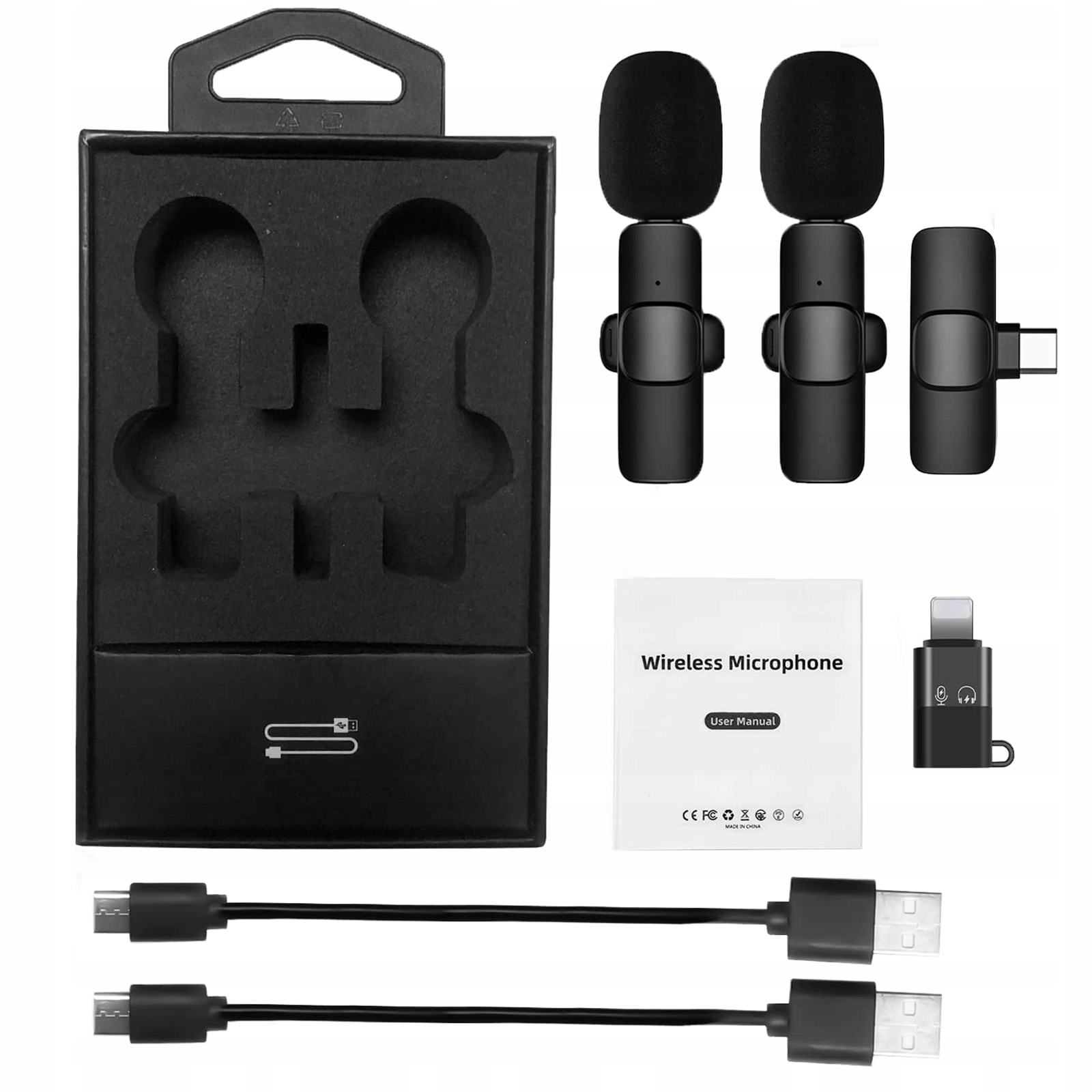 Mikrofon na klip mikrofon krawatowy Marka bez marki