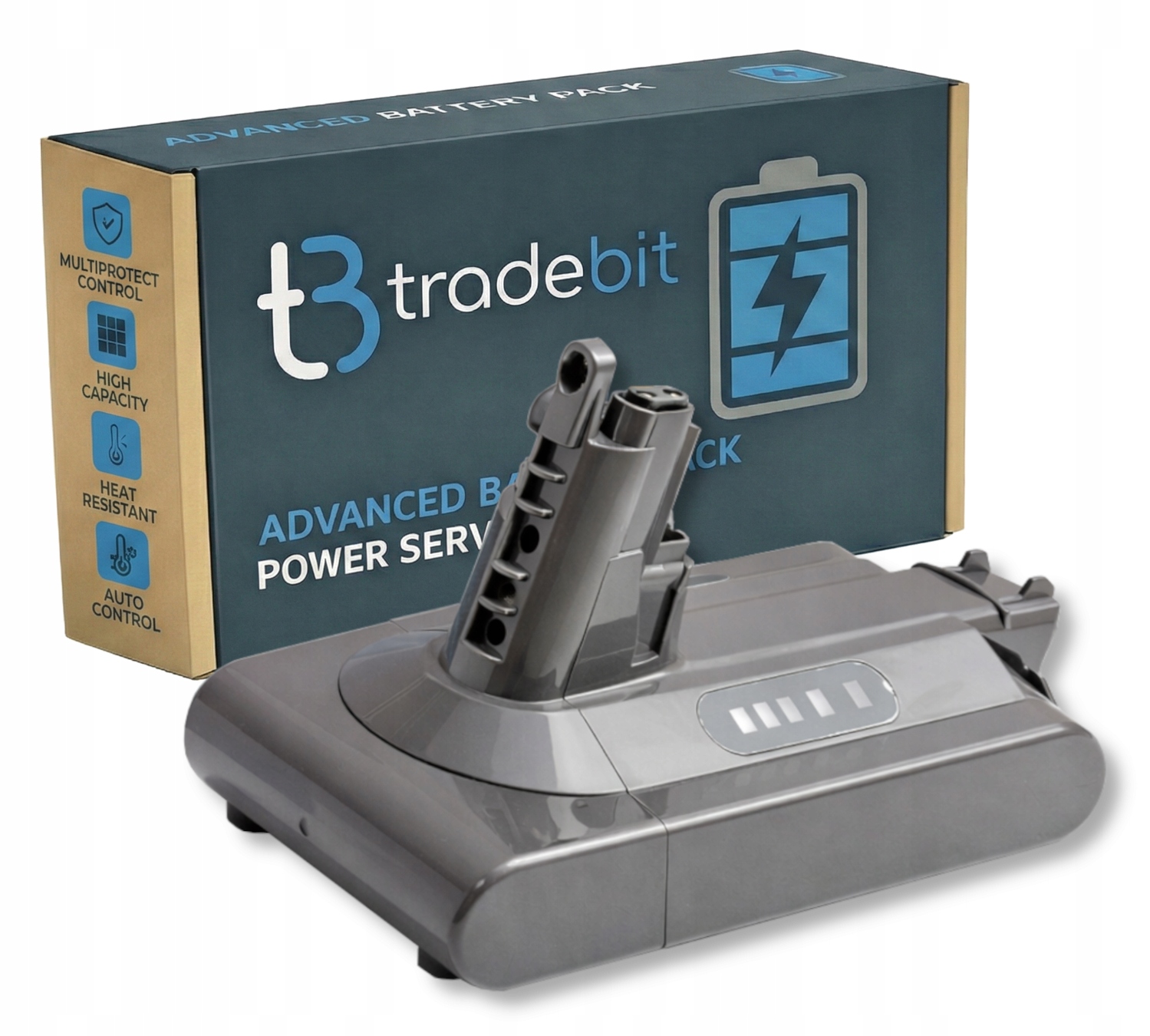 Baterie Akumulátor pro vysavač Dyson V10 SV12 Cyclone V10 2500 mAh Li-ion