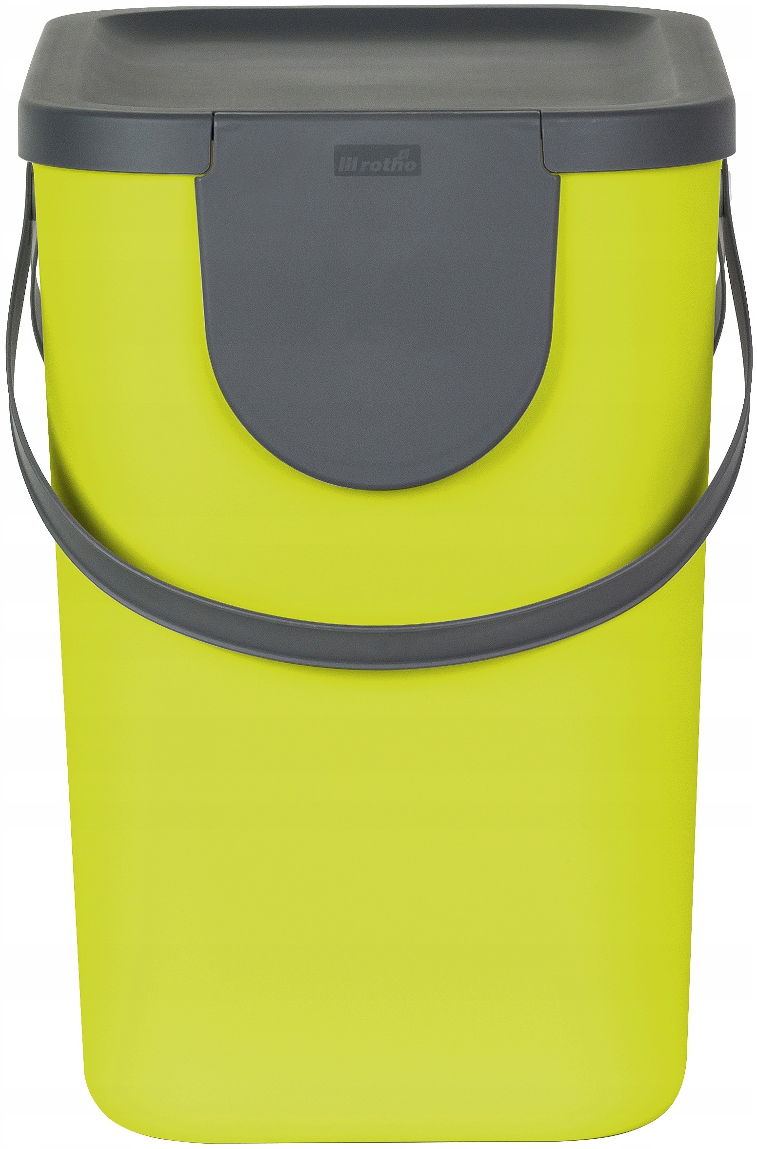 Kosz na śmieci do segregacji Rotho 25 l Zielony Marka Rotho