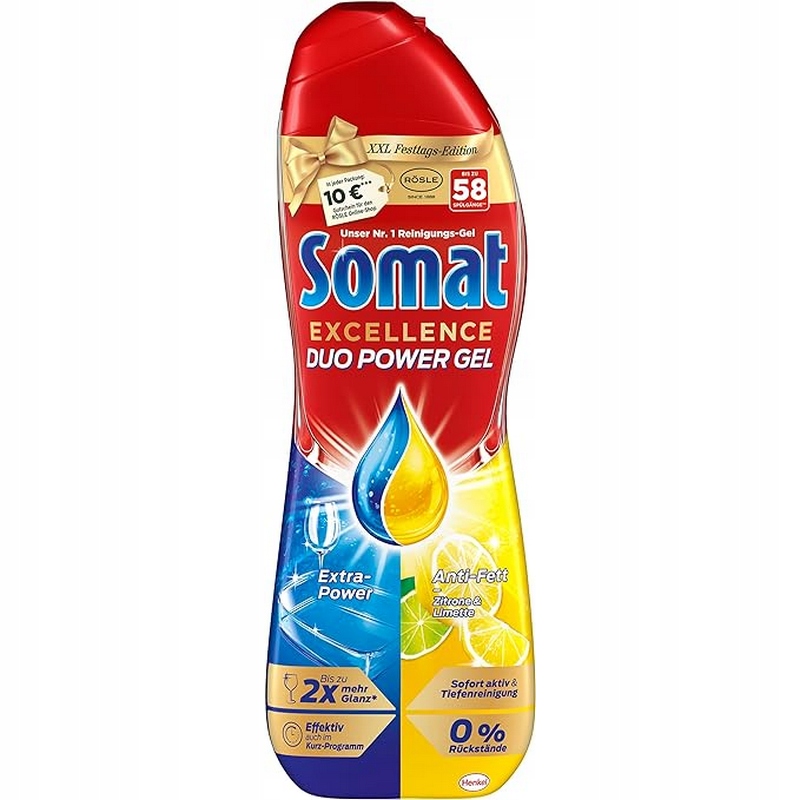 Levně Somat Gold Multifunkční gel do myčky Excellence Duo Power Gel