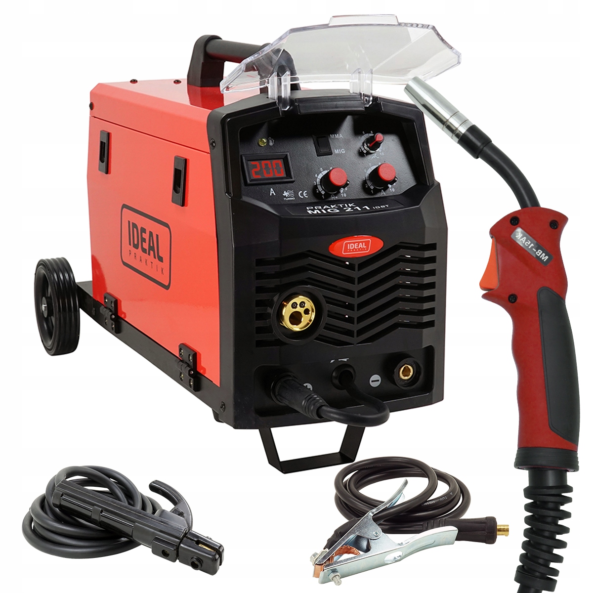 

Migomat Ideal Praktik 211 Mma 2w1 200A Igbt Mag
