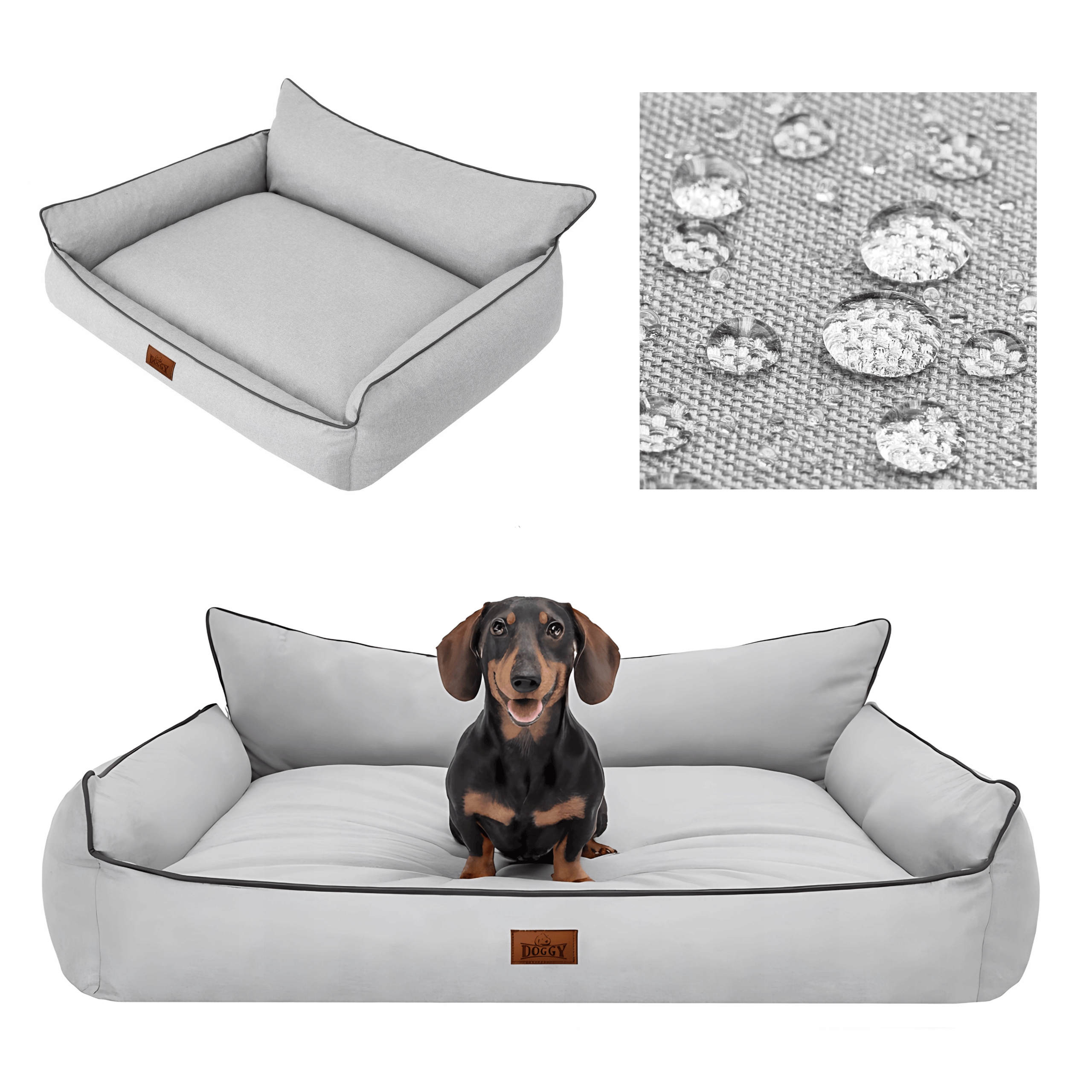 Levně Pelíšek pro psa voděodolná kotec pelíšek pro psa L 64x49 cm