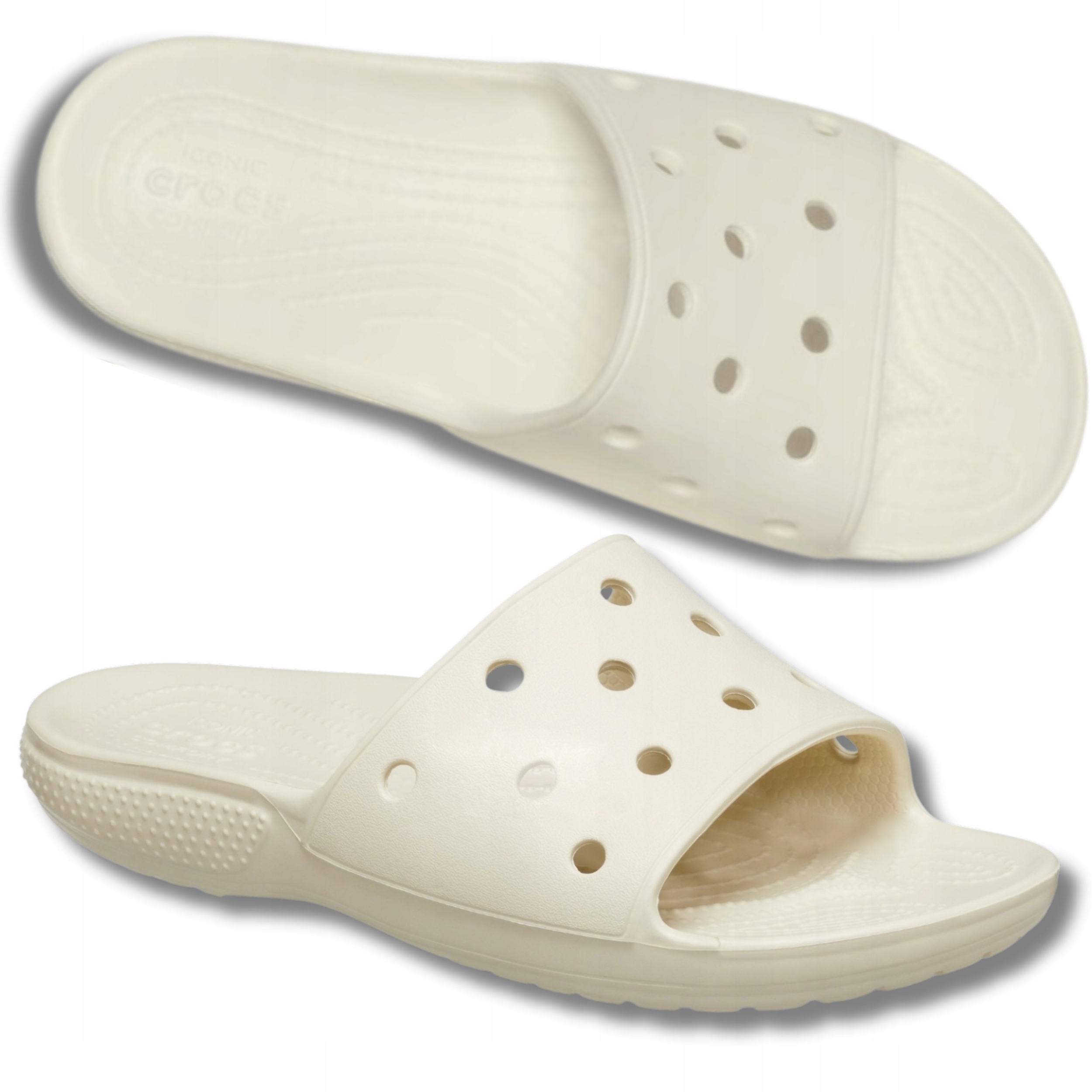Nazouváky Crocs Classic Slide Dámské Pohodlné Lehké Nazouvací 46,5 M12