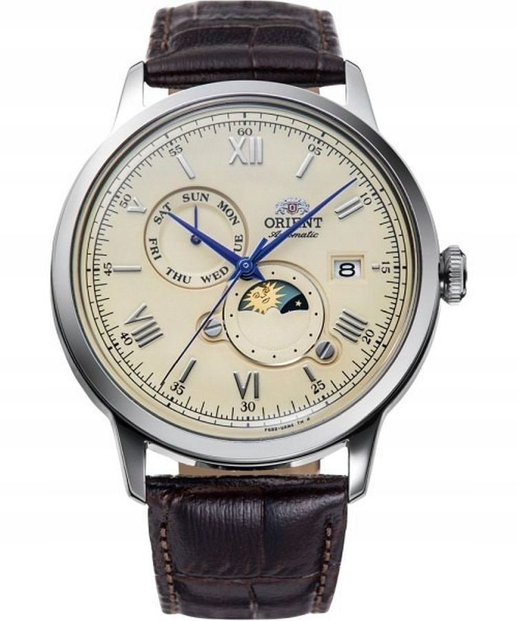 Pánské hodinky Orient Bambino Sun & Moon Automatic Orient-RA-AK0803Y30B