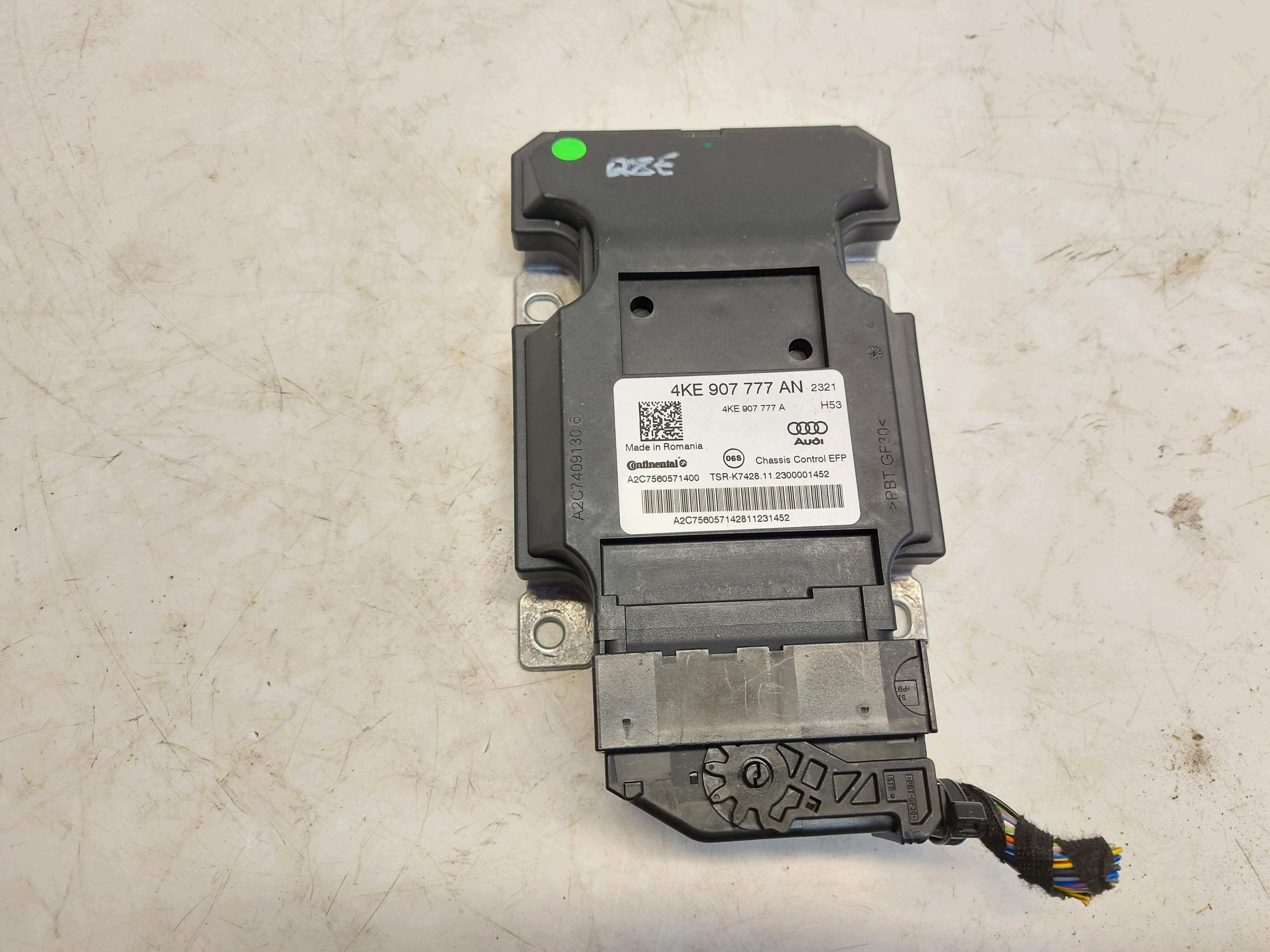 Audi Q8 E-TRON SportBack control unit module springing connecting spoiler 4ke907777an