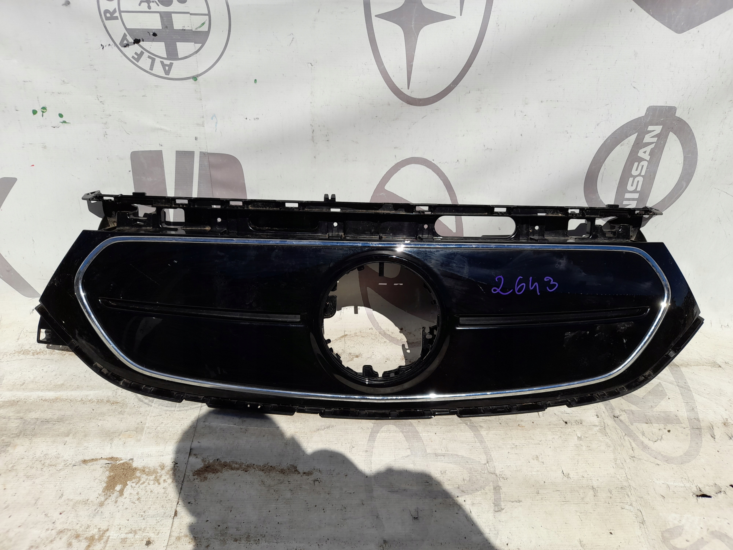 MERCEDES W243 EQA GRILL ATRAPA