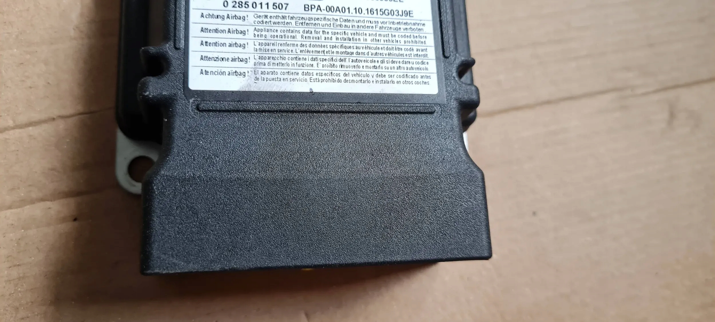 A6 C7 4G LIFT SENSOR MODUŁ STEROWNIK AIRBAG 4G0959655B Numer katalogowy części 4G0959655B