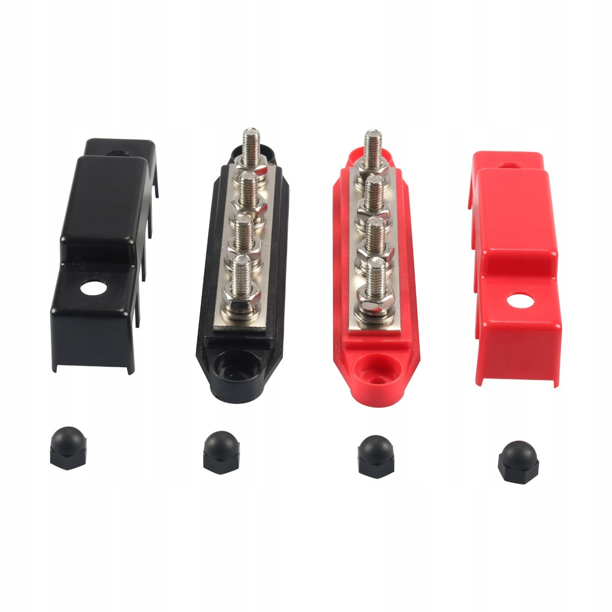 2X 300A Blok Dystrybucji Zasilania Szyna Zbiorcza M8 Listwa Masy Busbar M10