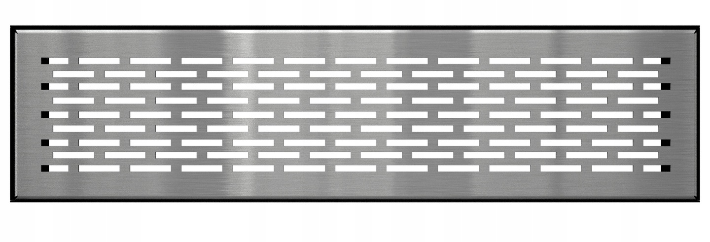 Podlahová Krbová Mřížka 9x40 Floor Broušená kratki