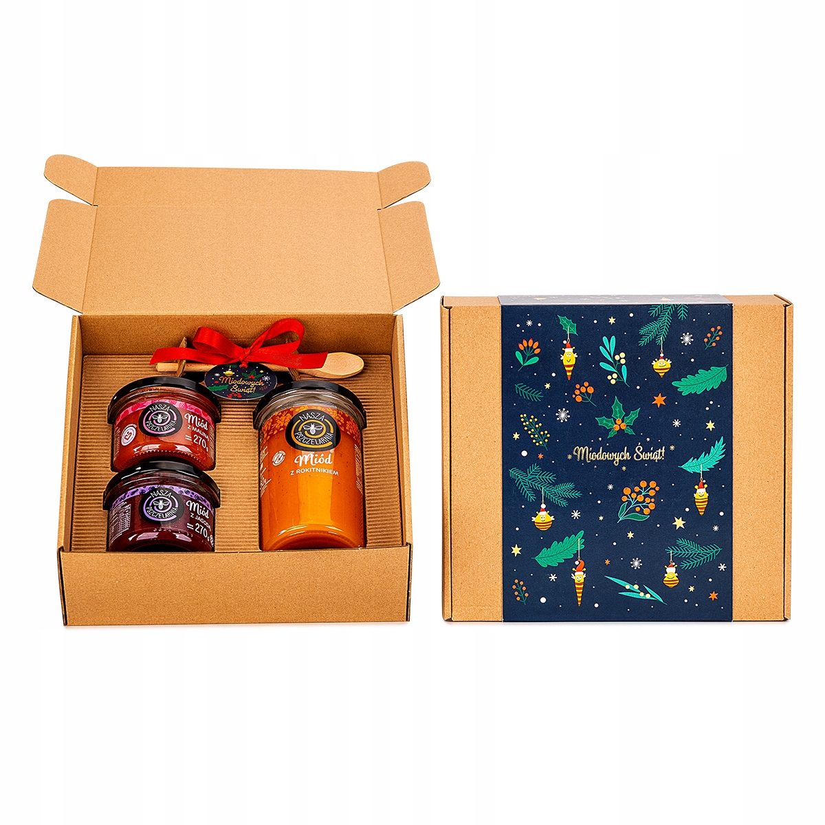 Výhodná Sada Lahodný Med 650g 2x270g Vánoční Dárek K Svátkům